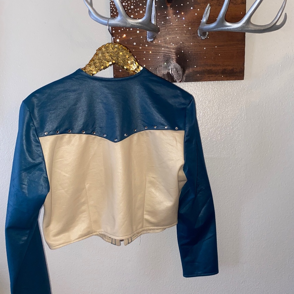 Flawed. 1849 authentic Ranch wear bolero style jacket